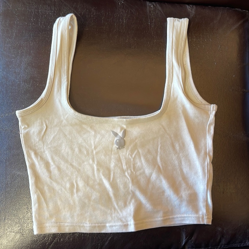Crop top light grey